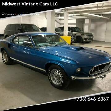1969 Ford Mustang for sale at Midwest Vintage Cars LLC in Chicago IL