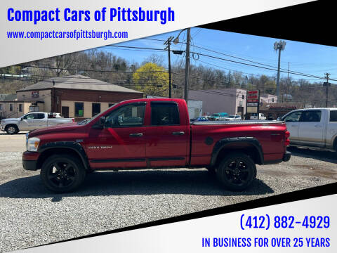 2007 Dodge Ram Pickup 1500 for sale at Compact Cars of Pittsburgh in Pittsburgh PA