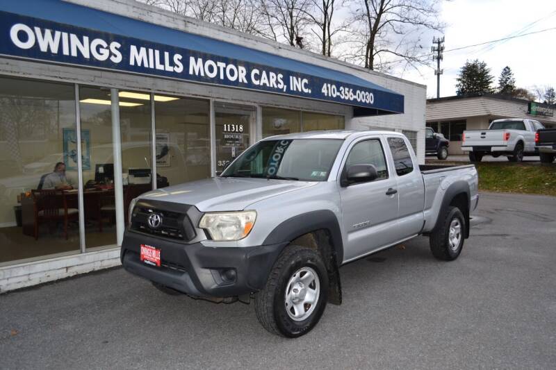 2012 Toyota Tacoma for sale at Owings Mills Motor Cars in Owings Mills MD