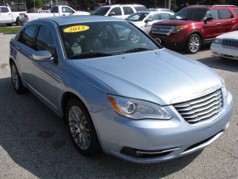 2013 Chrysler 200 for sale at Schultz Auto Sales in Demotte IN