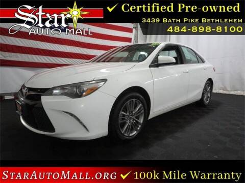2016 Toyota Camry for sale at STAR AUTO MALL 512 in Bethlehem PA