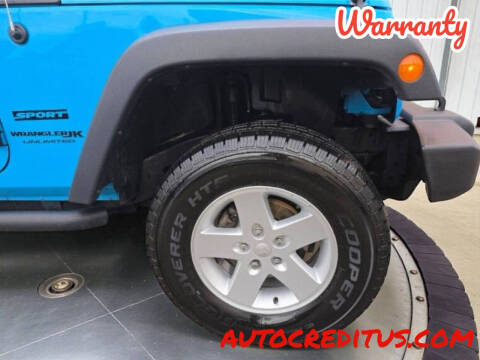 2018 Jeep Wrangler JK Unlimited Sport S