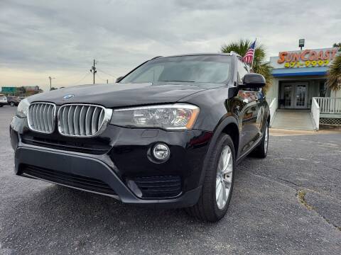 2017 BMW X3 for sale at Sun Coast City Auto Sales in Mobile AL