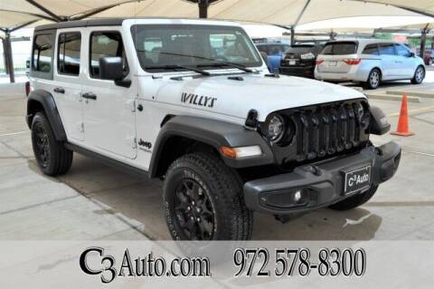 2021 Jeep Wrangler Unlimited for sale at C3Auto.com in Plano TX