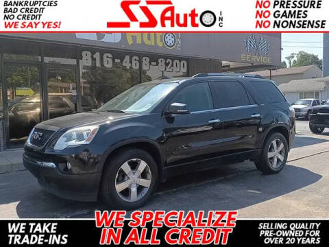 2012 GMC Acadia for sale at SS Auto Inc in Gladstone MO