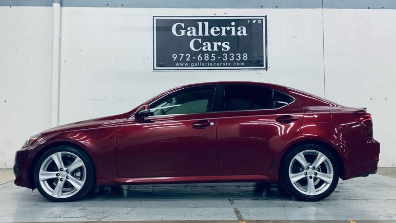 2012 Lexus IS 250 for sale at Galleria Cars in Dallas TX