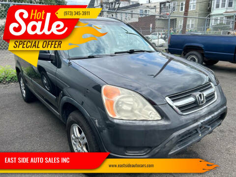 2002 Honda CR-V for sale at EAST SIDE AUTO SALES INC in Paterson NJ