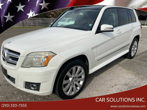 2010 Mercedes-Benz GLK for sale at Car Solutions Inc. in San Antonio TX
