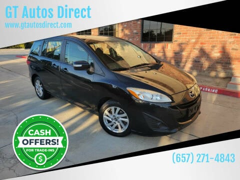 2013 Mazda MAZDA5 for sale at GT Autos Direct in Garden Grove CA