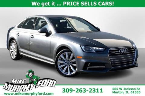 2018 Audi A4 for sale at Mike Murphy Ford in Morton IL