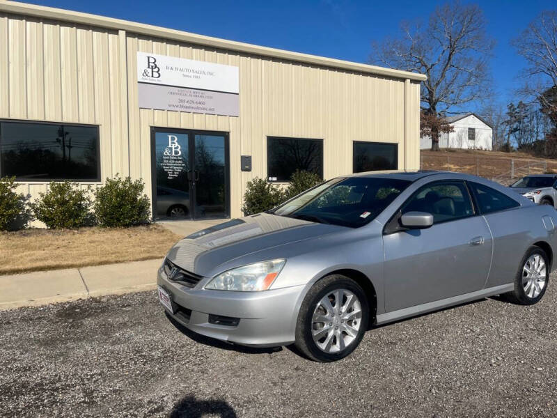 2006 Honda Accord for sale at B & B AUTO SALES INC in Odenville AL