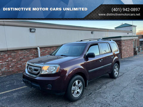 2010 Honda Pilot for sale at DISTINCTIVE MOTOR CARS UNLIMITED in Johnston RI