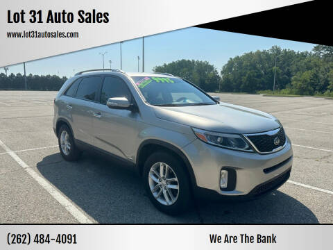 2014 Kia Sorento for sale at Lot 31 Auto Sales in Kenosha WI