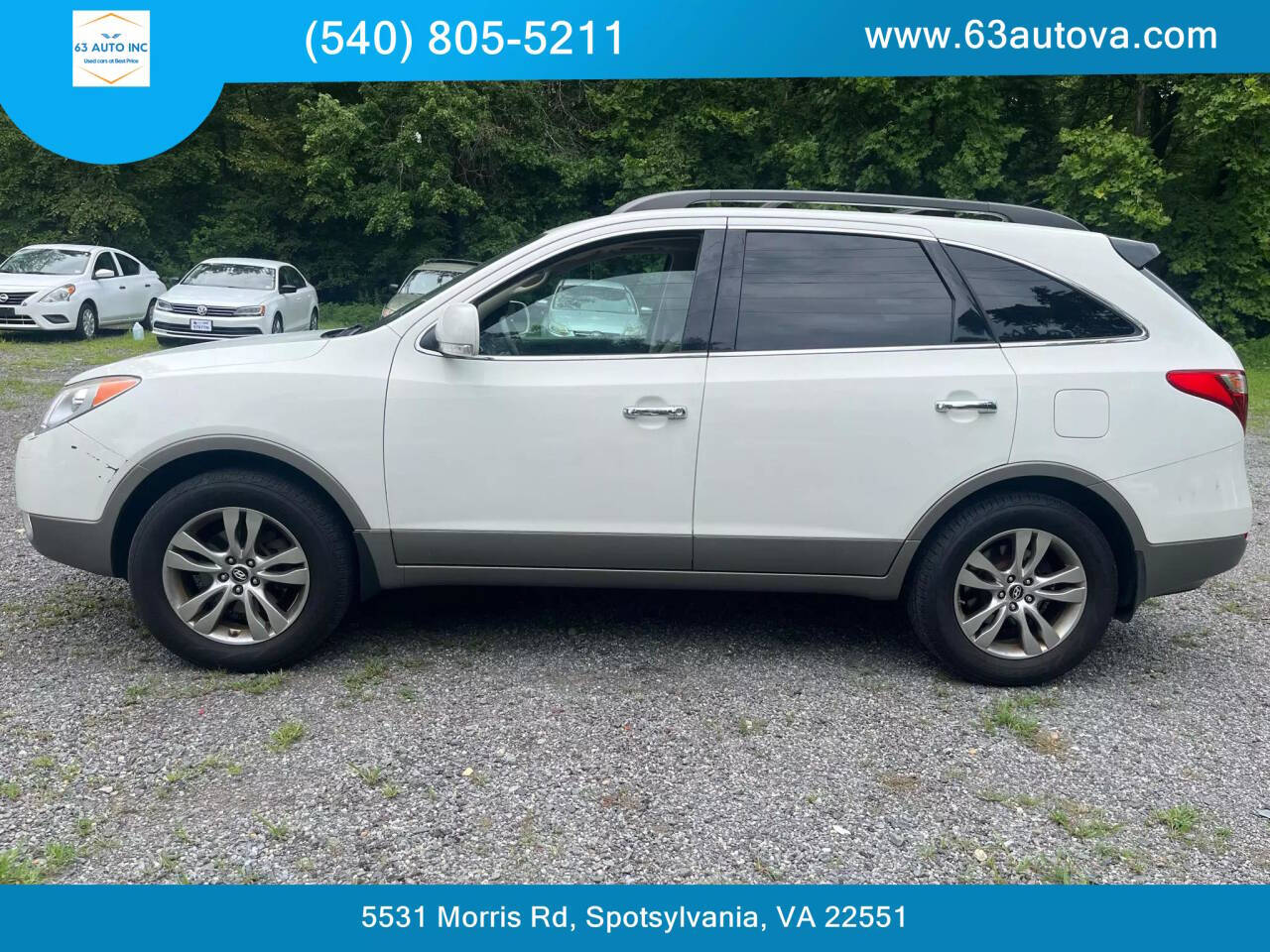 2012 Hyundai Veracruz for sale at 63 Auto Inc in Spotsylvania, VA