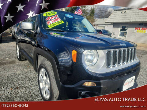 2016 Jeep Renegade for sale at ELYAS AUTO TRADE LLC in East Brunswick NJ