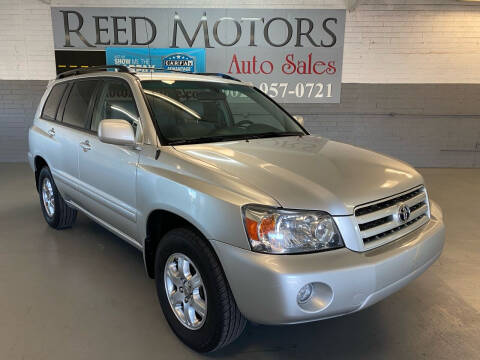 2007 Toyota Highlander for sale at REED MOTORS LLC in Phoenix AZ