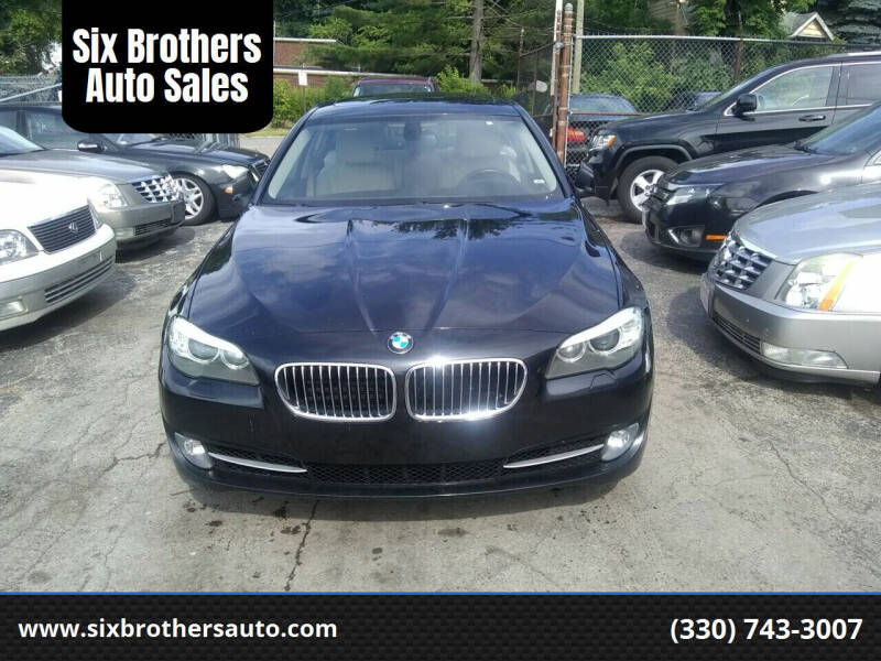 2011 BMW 5 Series for sale at Six Brothers Mega Lot in Youngstown OH