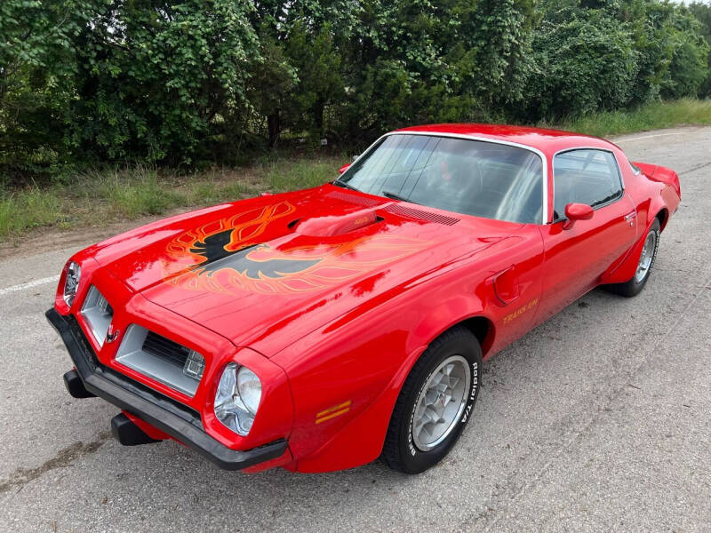 1975 Pontiac Firebird Trans Am 6.6 L for sale at TROPHY MOTORS in New Braunfels TX