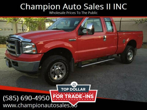 2006 Ford F-250 Super Duty for sale at Champion Auto Sales II INC in Rochester NY