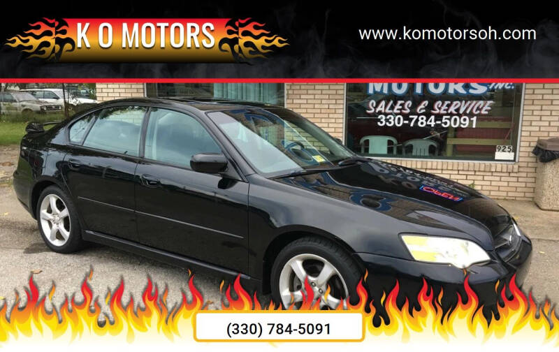2006 Subaru Legacy for sale at K O Motors in Akron OH