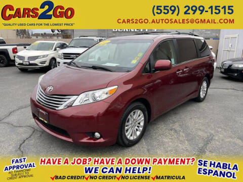 2017 Toyota Sienna for sale at Cars 2 Go in Clovis CA