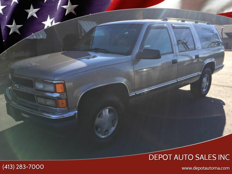 1999 Chevrolet Suburban for sale at Depot Auto Sales Inc in Palmer MA
