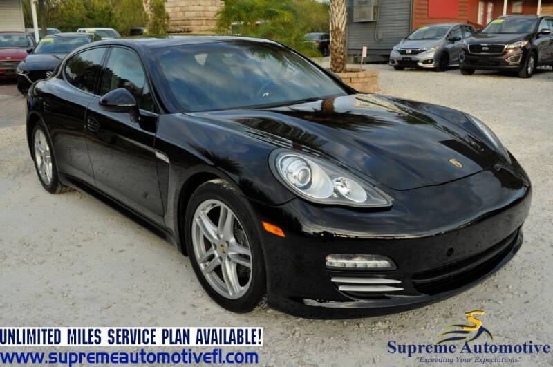 2011 Porsche Panamera for sale at Supreme Automotive in Land O Lakes FL