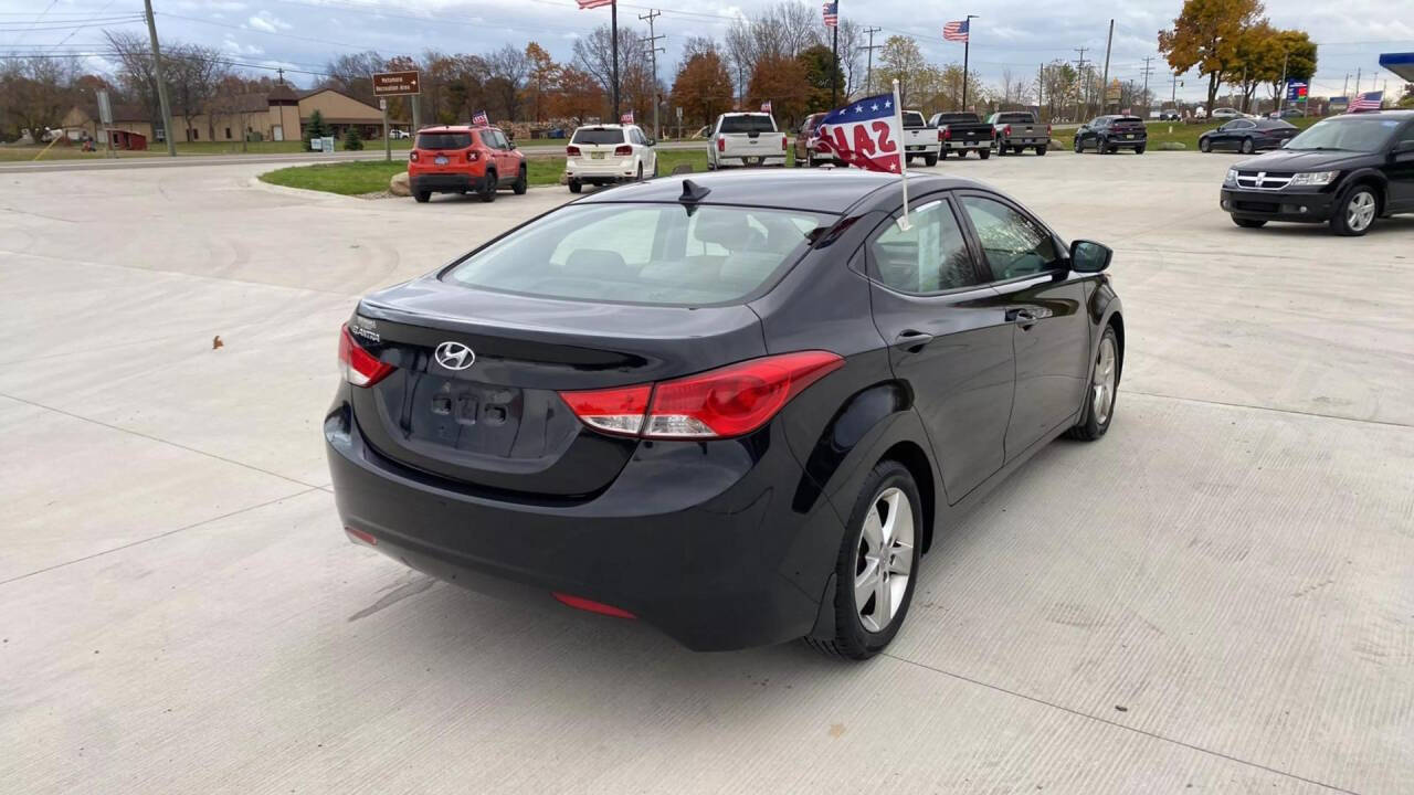 2013 Hyundai ELANTRA for sale at Newcombs North Certified Auto Sales in Metamora, MI