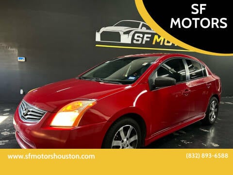 2012 Nissan Sentra for sale at SF MOTORS in Houston TX