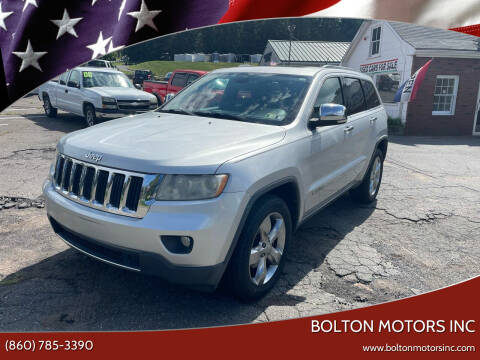 2012 Jeep Grand Cherokee for sale at BOLTON MOTORS INC in Bolton CT