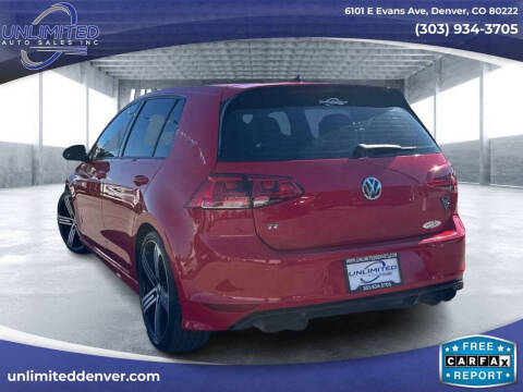 2016 Volkswagen Golf R 4Motion
