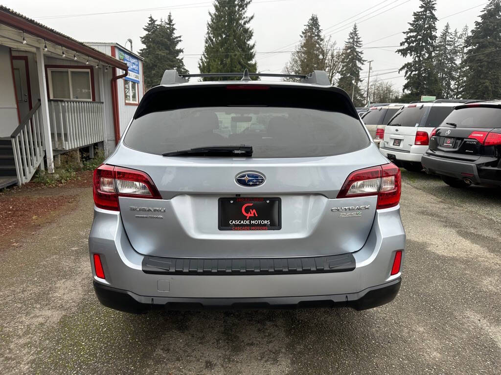 2017 Subaru Outback for sale at Cascade Motors in Olympia, WA