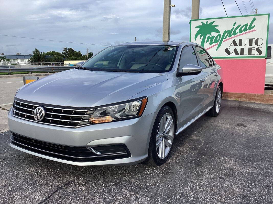 2019 Volkswagen Passat for sale at Tropical Auto Sales in North Palm Beach, FL