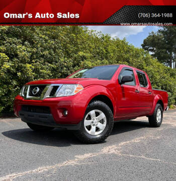 2012 Nissan Frontier for sale at Omar's Auto Sales in Martinez GA