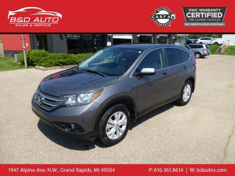 2013 Honda CR-V for sale at B&D Auto Sales Inc in Grand Rapids MI
