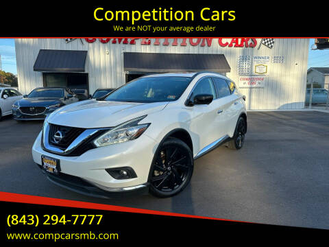 2017 Nissan Murano for sale at Competition Cars in Myrtle Beach SC