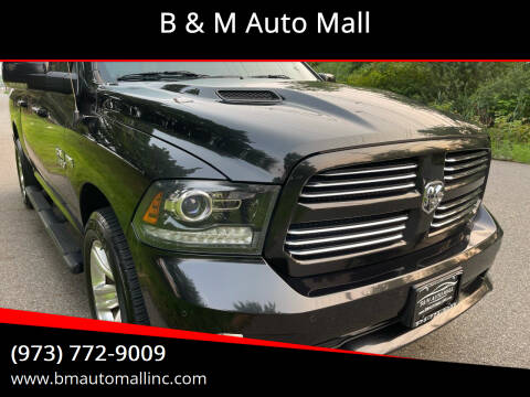 2017 RAM 1500 for sale at B & M Auto Mall in Clifton NJ