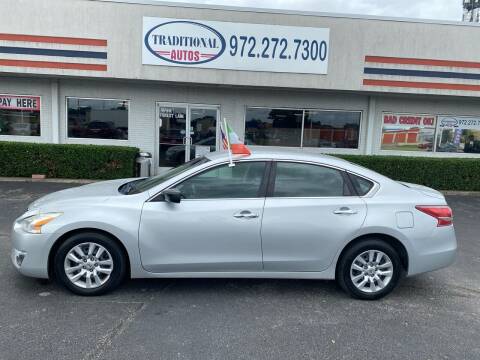 2013 Nissan Altima for sale at Traditional Autos in Dallas TX