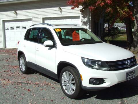 2014 Volkswagen Tiguan for sale at DUVAL AUTO SALES in Turner ME