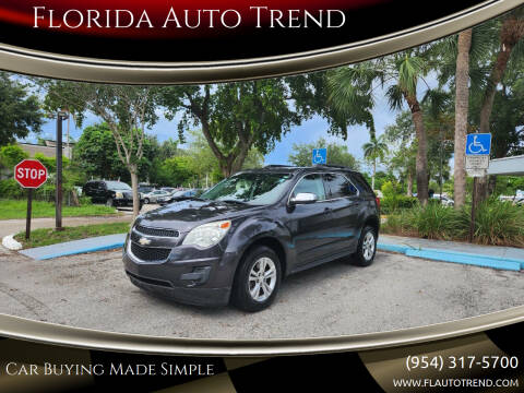 2015 Chevrolet Equinox for sale at Florida Auto Trend in Plantation FL