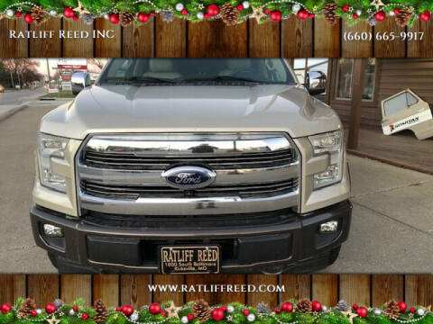 2017 Ford F-150 for sale at Ratliff Reed INC in Kirksville MO