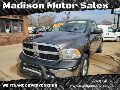 2014 RAM Ram Pickup 1500 for sale at Madison Motor Sales in Madison Heights MI