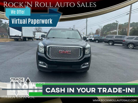 2016 GMC Yukon XL for sale at Rock 'N Roll Auto Sales in West Columbia SC