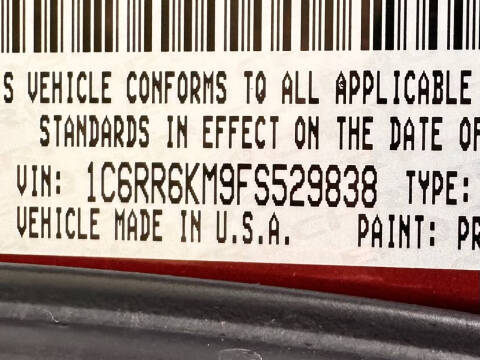 2015 RAM 1500 Tradesman