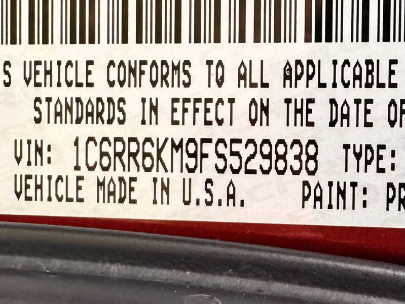2015 RAM 1500 Tradesman