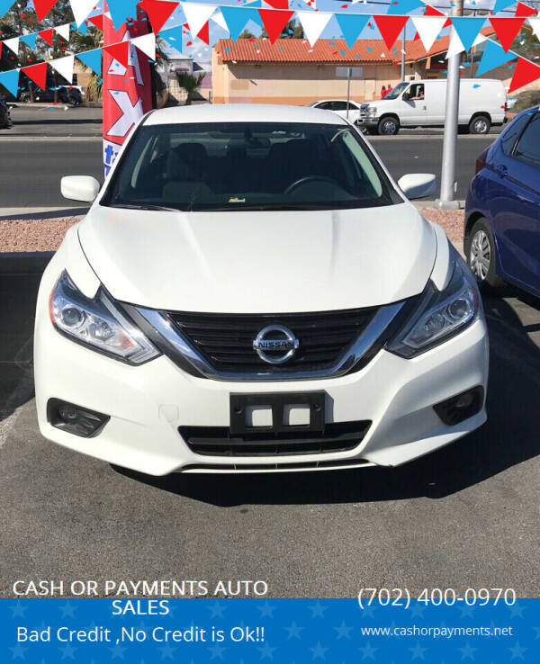 2018 Nissan Altima for sale at CASH OR PAYMENTS AUTO SALES in Las Vegas NV