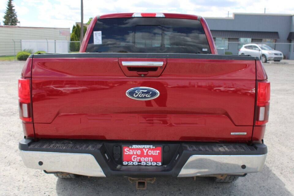 2018 Ford F-150 for sale at Jennifer's Auto Sales & Service in Spokane Valley, WA