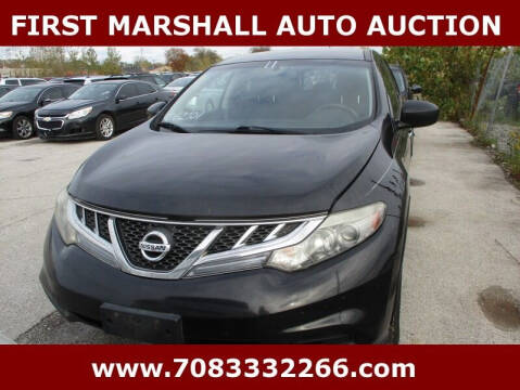2011 Nissan Murano for sale at First Marshall Auto Auction in Harvey IL