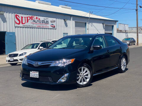 2013 Toyota Camry for sale at SUPER AUTO SALES STOCKTON in Stockton CA