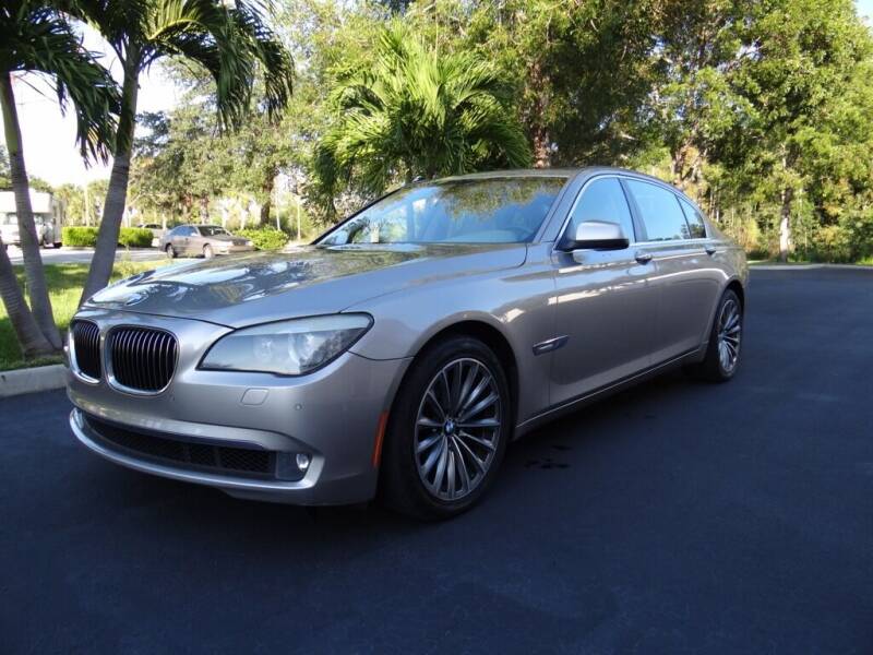 2012 BMW 7 Series for sale at Navigli USA Inc in Fort Myers FL